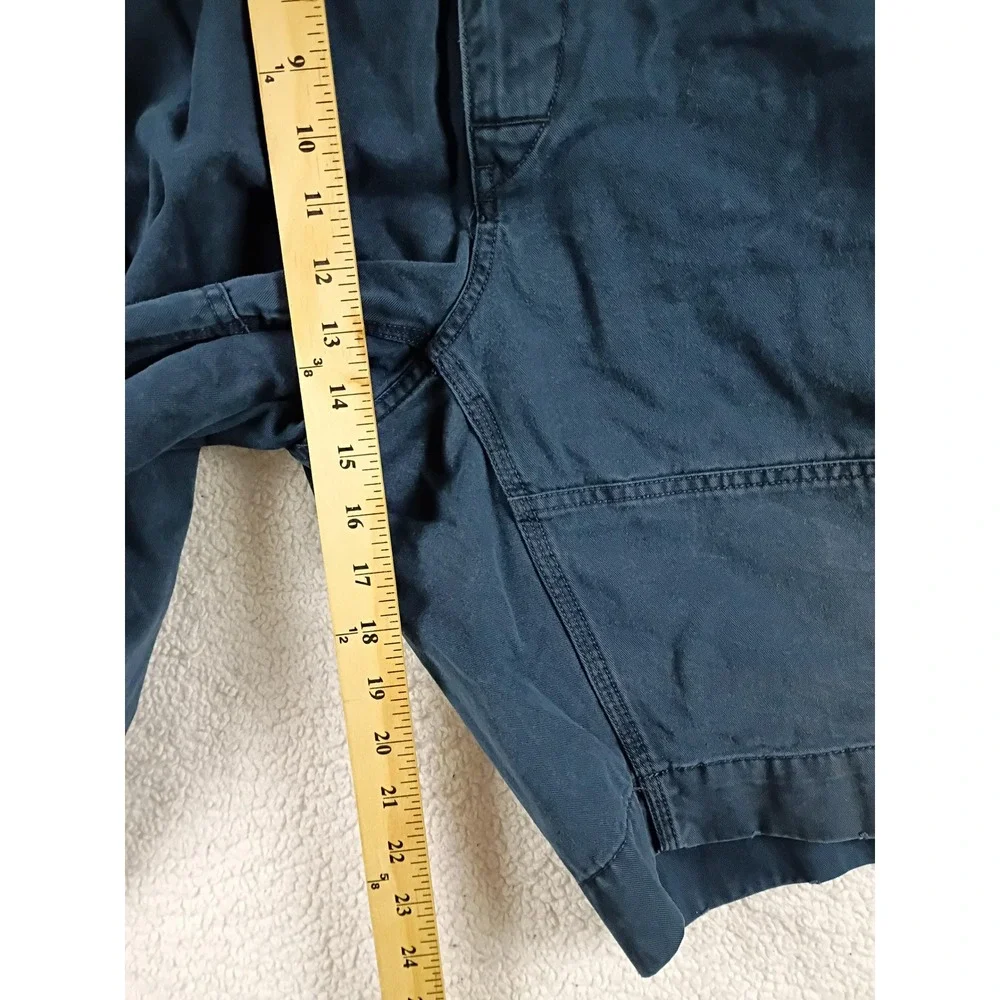 Polo Ralph Lauren Cargo Shorts Mens 48 Navy Blue Classic Chino‎ Cotton Relaxed
